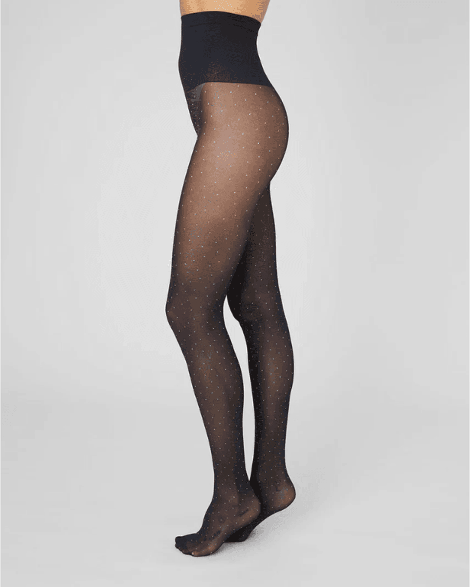 EIRA PETITE DOTS TIGHTS Black