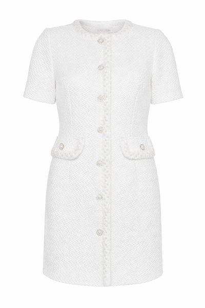Hovedbilde ABBOT MINI DRESS White