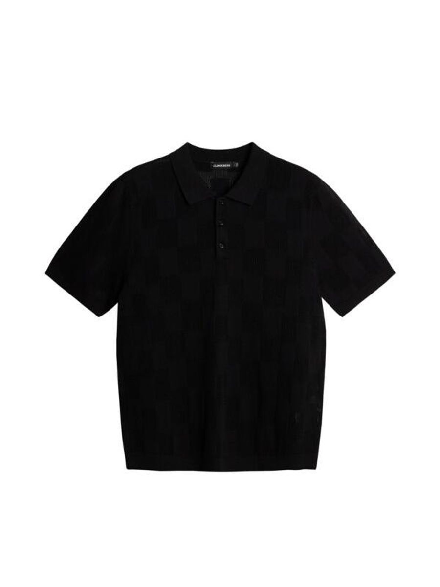 REYMOND STACKED BRIDGE POLO Black