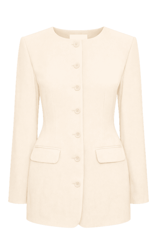 BLAIR BLAZER Cream