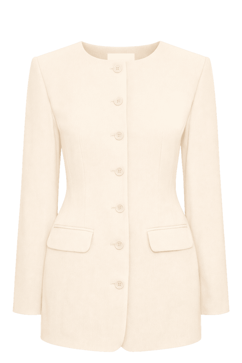 BLAIR BLAZER Cream