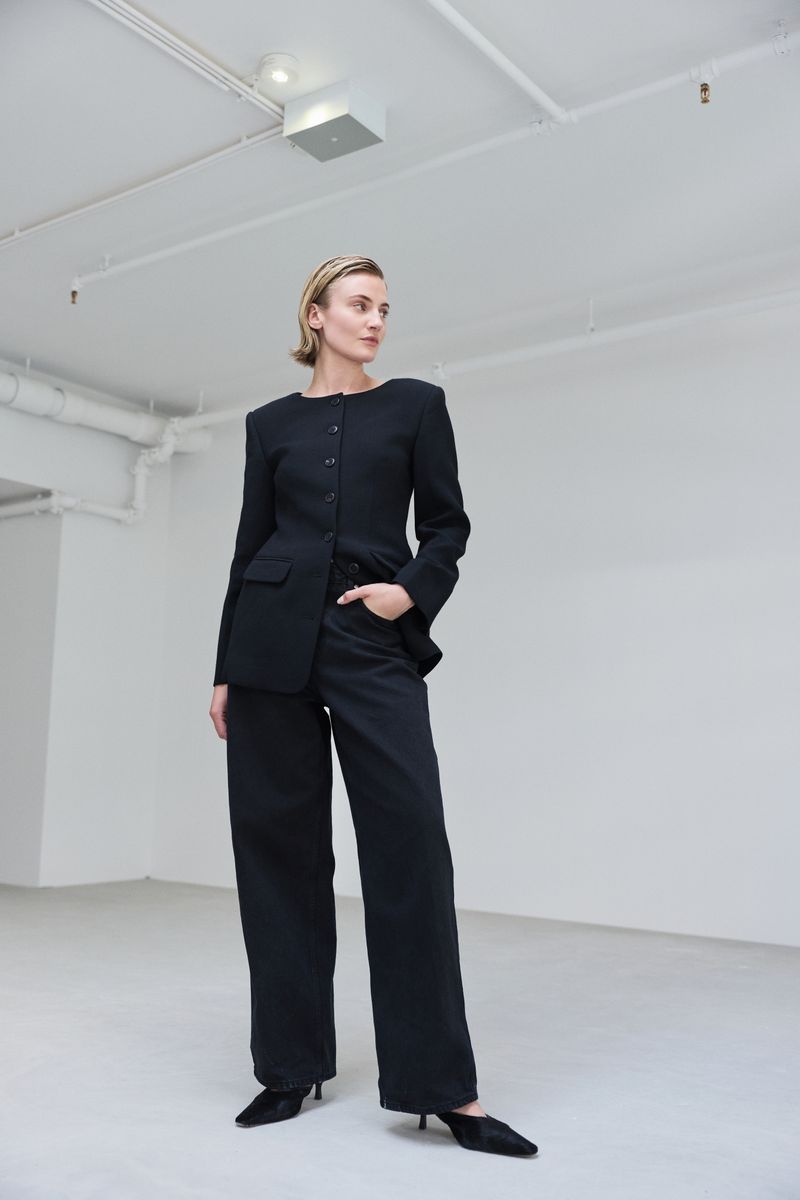 LOOSE PANTS Black